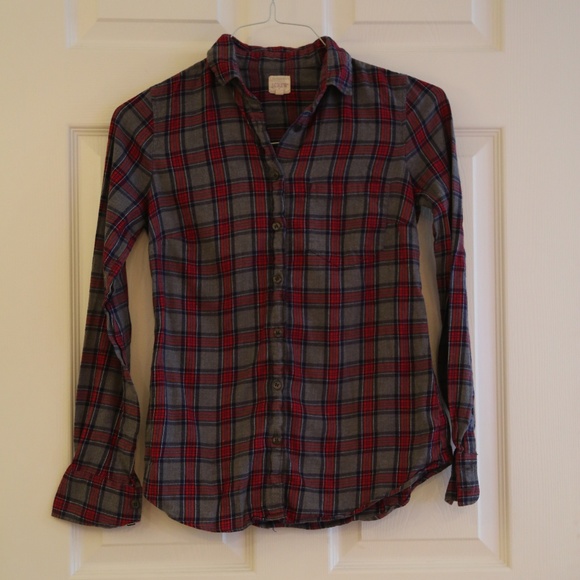 J Crew Women's Flannel - Picture 1 of 1